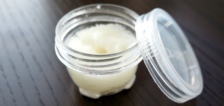 Make a cheaper version of the fancy department store lip scrub with your own diy lip scrub with just 2 ingredients in less than 5 minutes!