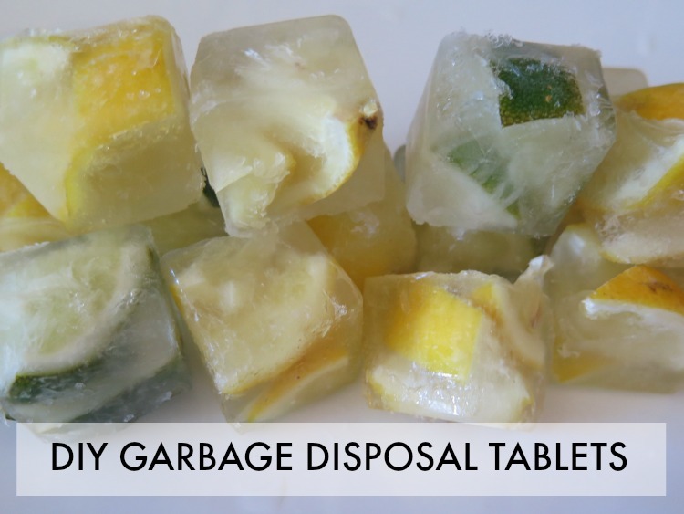 Easy to make natural Garbage Disposal Tablets that you can freeze for quick use! The best part? You make with ingredients from your kitchen!