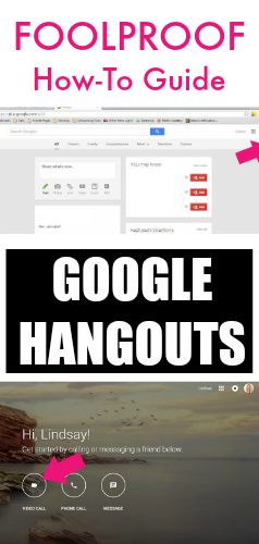 Get the full tutorial on how to use Google Hangouts with step by step photos! Video conferencing guide from a laptop, desktop, smart phone or tablet.