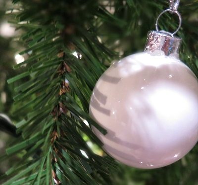 Make your own painted glass ornaments with this incredibly EASY DIY tutorial! All you need is acrylic paint and clear ornaments!