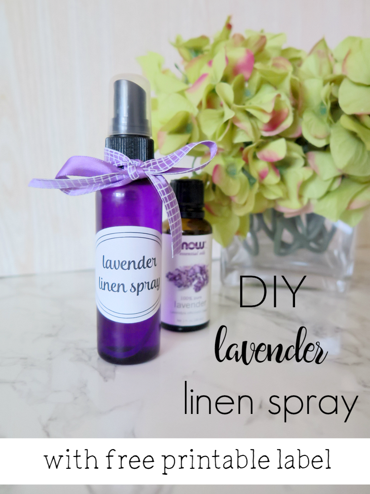 This DIY lavender linen spray is my newest trick to help me fall asleep at night! It smells fabulous & has a calming effect. It's quick & affordable!