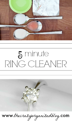 Getting a ring professionally cleaned is great, it can take time and money! Try out this DIY ring cleaner for a quicker, but equally beautiful solution!