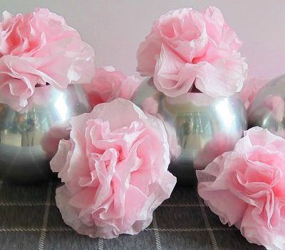 Make these adorable coffee filter flowers for any occasion! Skip the real flowers for this fun and easy DIY option! option. Step-by-step tutorial included!