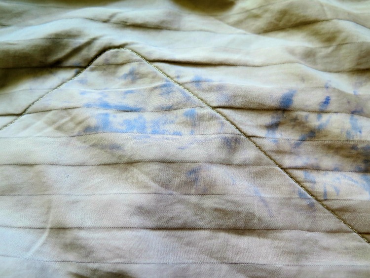 Hi guys, I have dyed this linen duvet cover twice now. After first blotchy  turn out I used rit dye remover and tried again and it has the same blotchy  spots. Used