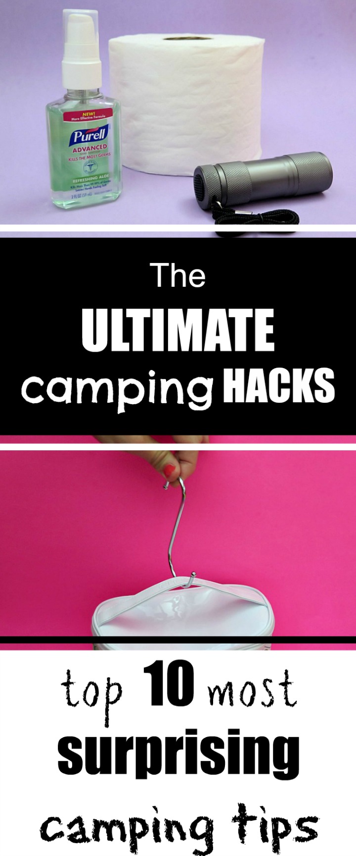 Before you go camping make sure to check out these surprising camping hacks that will make your trip SO much easier! Think of it as the girlfriend's guide to camping! 