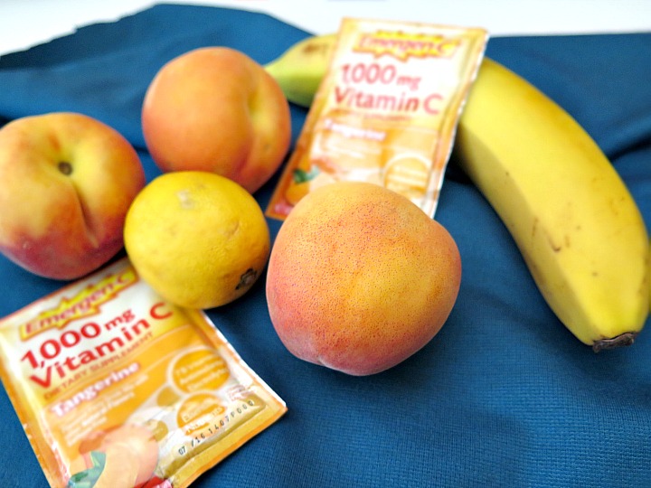 This peach & banana popsicle recipe is a perfect summertime treat. Great healthy snack for those warm summer months. Always my treat after a tough workout!
