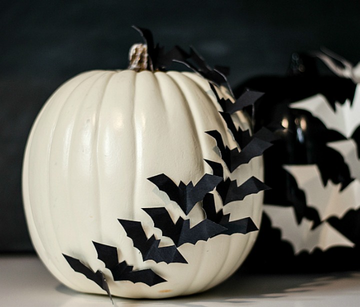 Love all these pumpkin decorating ideas .... especially #4!