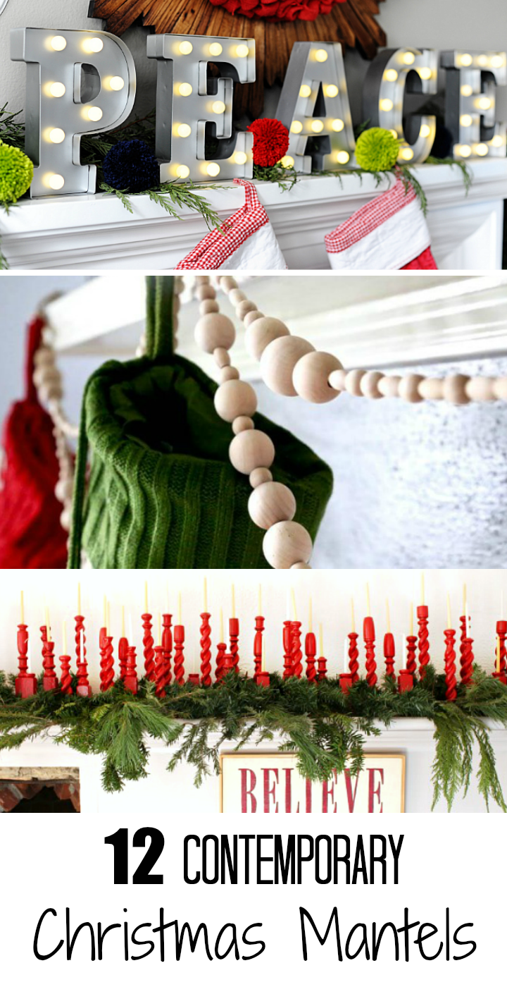 Take at look at these breathtaking Christmas mantels. With step by step instructions, you'll be able to create your own in no time!