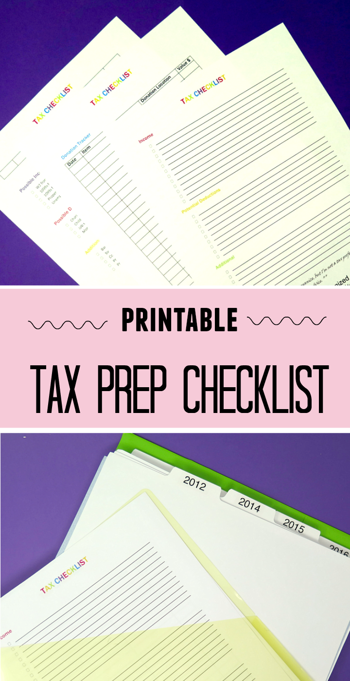 Best tip to get organized for tax season!