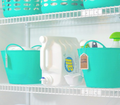 Smart ways to organize your home affordably using items from the dollar store. You'll wonder why you didn't think of these before!